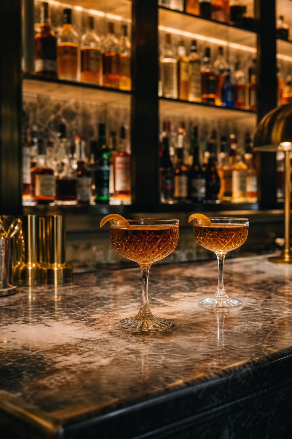 Welcome drinks & mixers